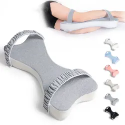 Knee Pillow With Strap Rebound Memory Cotton Clamp Leg Pillow Maternity Foot Pillow Strap Adjustable Side Sleeping Knee Leg Pill