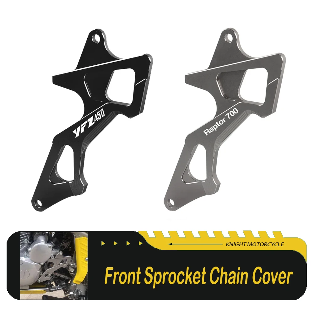 

For Yamaha RAPTOR 700 700R SE 350 SE 250 125 YZF450 YFZ450R YFZ450X Motorcycle Accessories Sprocket Chain Cover Guard Protector