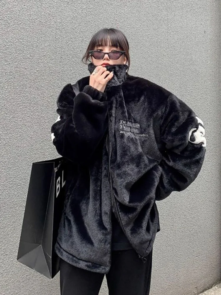 Revisões coreanas muitas roupas de meninas, jaquetas femininas de primavera 2023, jaqueta de lã de pele de coelho masculina, casacos de rua, roupas femininas
