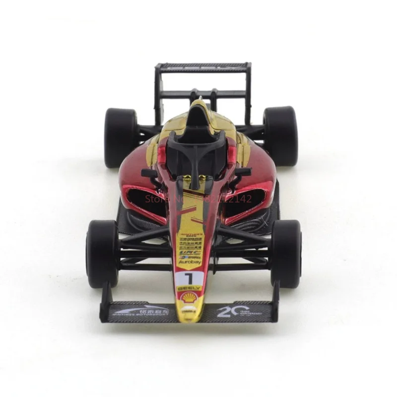 متوفر في المخزون جديد Xcartoy 1:64 Fia F4 بطولة صينية سبيكة مصغرة صيغة سباق T23-01 يموت الصب نموذج لعب هدايا الاطفال