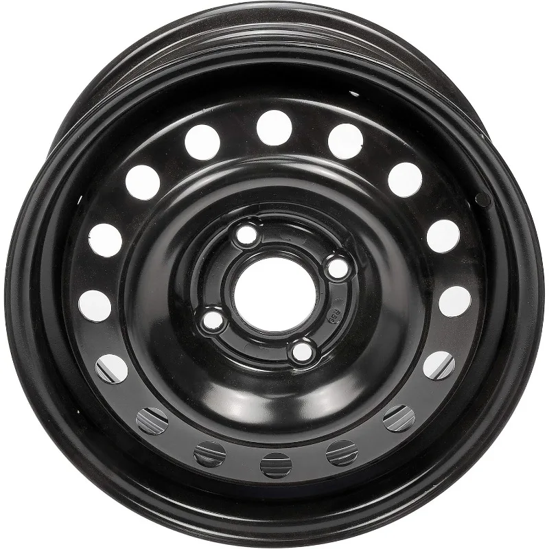 939-115 15 X 6 In. Steel Wheel Compatible with Select Ford Models, Black