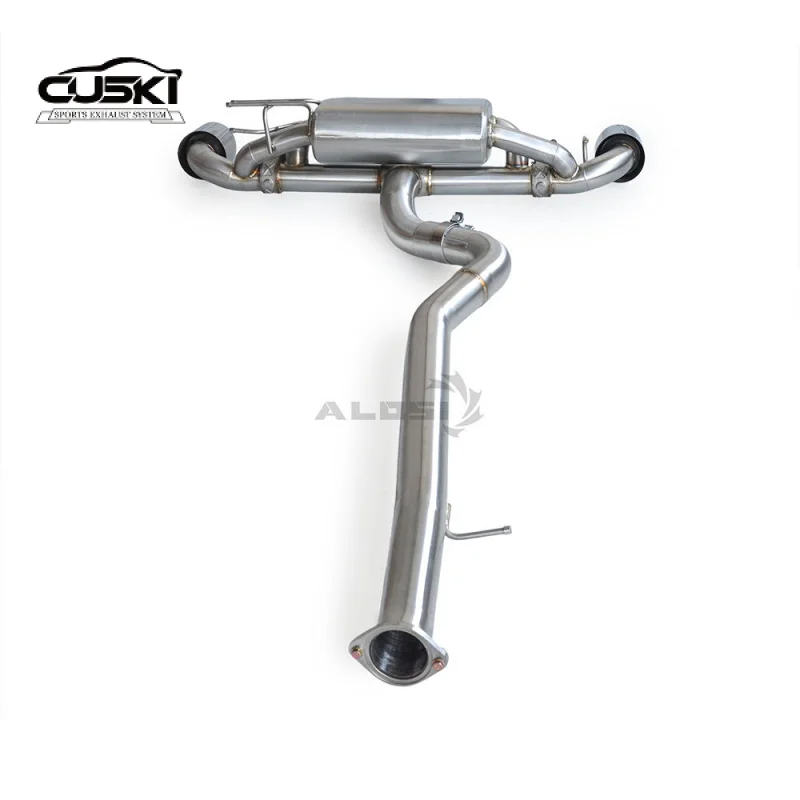 

Настраиваемая выхлопная труба подходит для Toyota GR Yaris 1.6T 2020-2025 с управлением клапаном Cat Back Exhaust Performance Exhaust