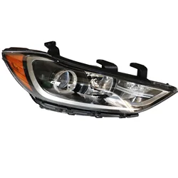 HY2502206 faro anteriore Auto alogeno per Hy undai Elantra Sedan 2017 2018 2019 w/o DRL lampada anteriore 92101-F3000