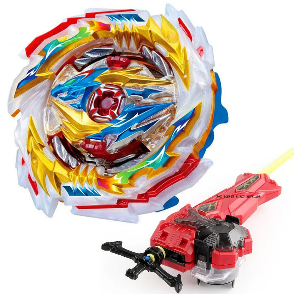 B-X TOUPIE BURST BEYBLADE ripcord launcher Burst SuperKing B-175 Lucifer The End.Kou.Dr b175 new Launcher view 5
