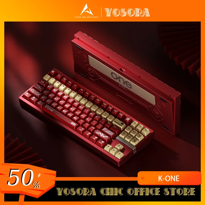 

Weikav K-One Keyboard Morkblade K One Wired Magnetic Axis Rgb Rt0.005 8k Gaming Keyboard Top/Gasket Co-Branded Pcb Pc Keyboards