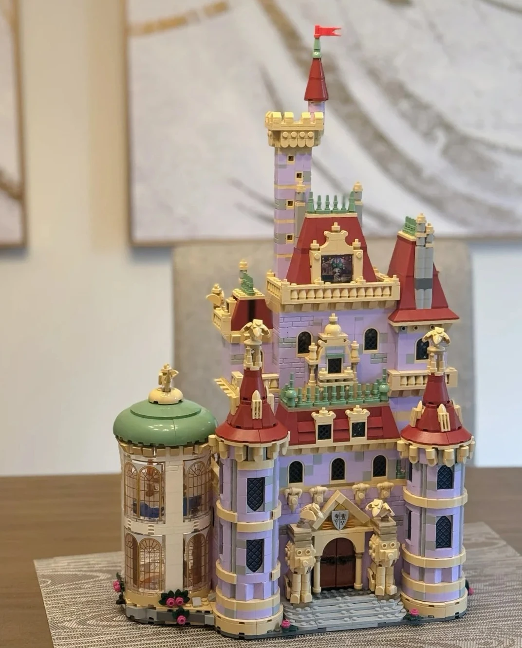 2025 Principessa Castello Giocattolo Romantico 43263 Modello Modulare per Ragazze Blocchi Educativi Regalo Di Compleanno Giocattolo Decorativo 2916 Pezzi