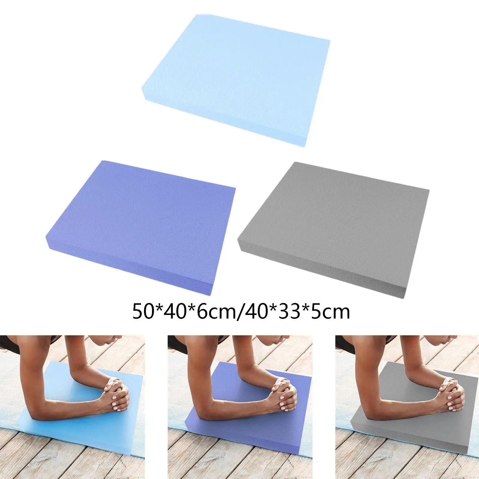 Yoga Knee Pad Fitness Mat Gymnastics Beginner Floor Exercises Kneeling Mat