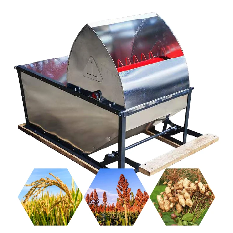 High Quality Paddy Sheller Peanut Thresher Machine Small  Sheller for Farm Sorghum Peanut Thresher