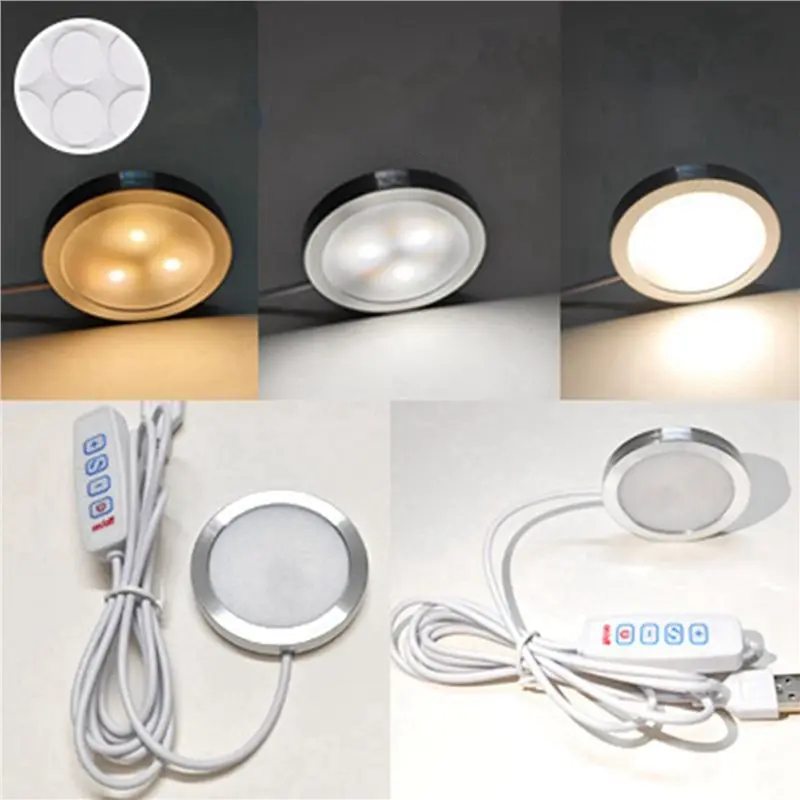 AT29-For Bambu Lab Led Lamp Kit Adjustable Light Kit Led Light Parts Hardware DIY Model White /Cold/Warm Light Without 9 Pcs