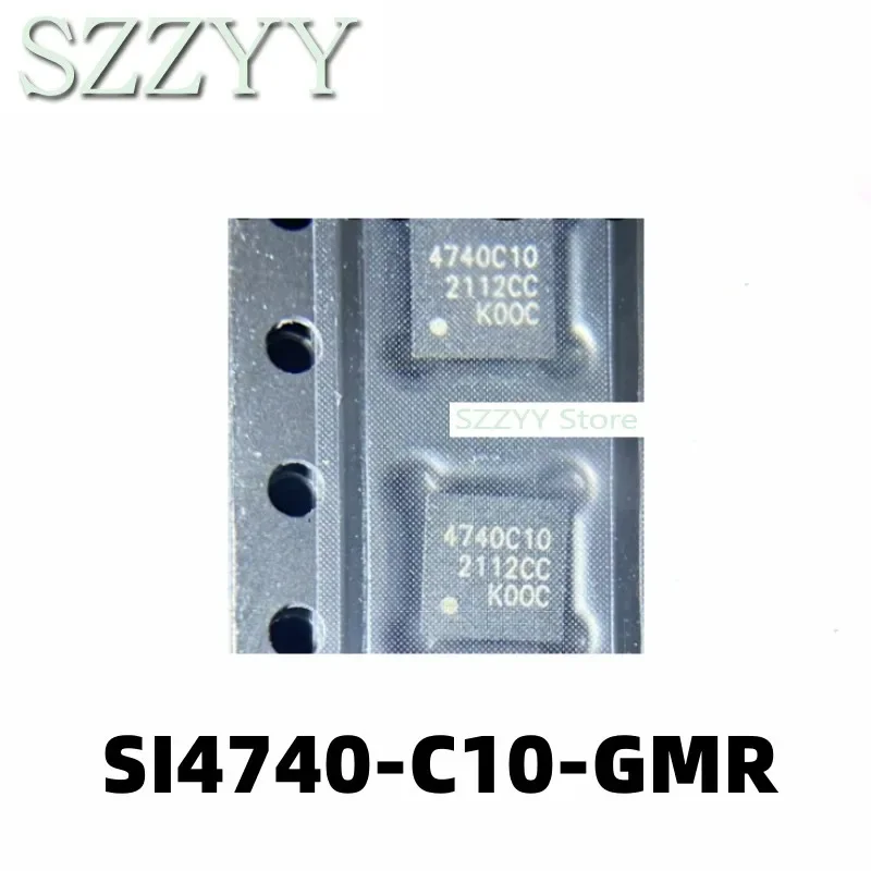 5PCS SI4740-C10-GMR screen printing 4740C10 QFN24 packaged integrated circuit RF chip