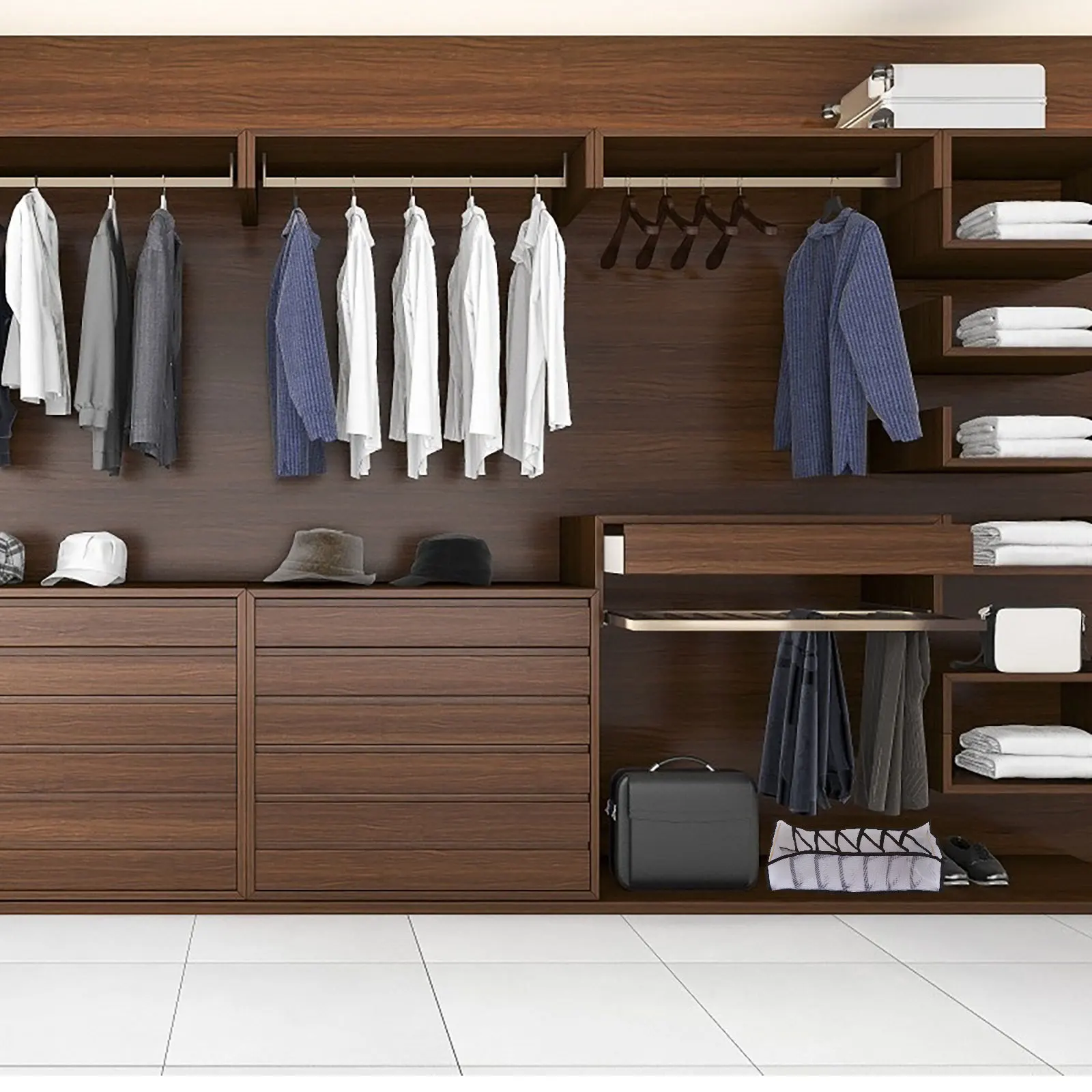 

3Pcs Underwear Organizers Efficiently Manage Small Items Home Decor Underpants Storage Boxes Underwear Closet Organizers