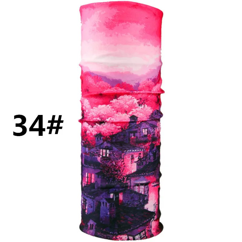 Multi Use Fishing Running Cycling Bandana Women Men Head Scarf Balaclava Outdoor Sports Face Mask Female Male Neck Gaiter