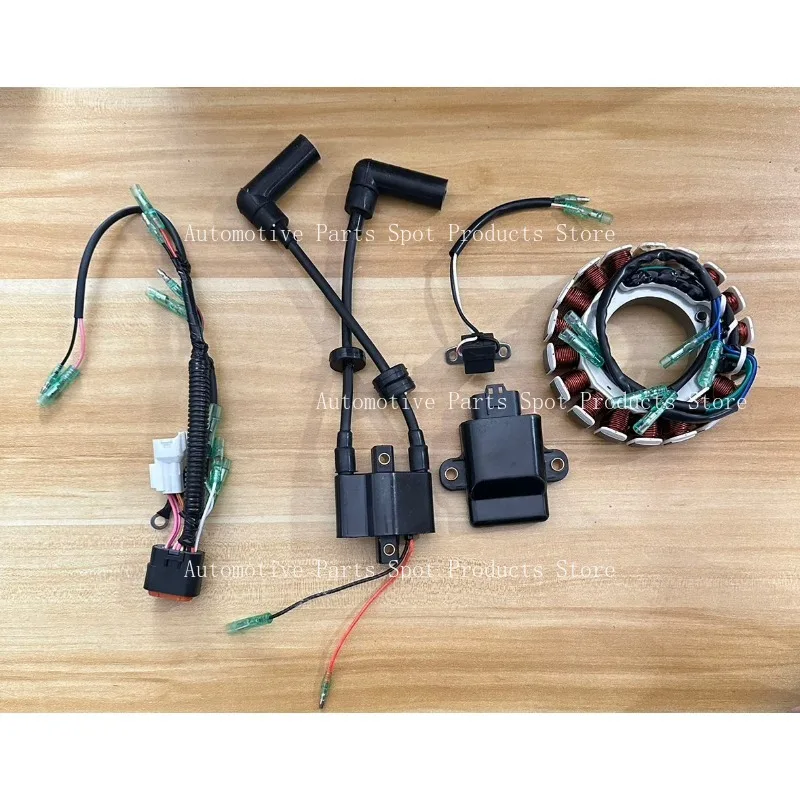 Suitable for Yamaha Baisheng Outboard Motor 4-channel 20 Horsepower Charging Coil Igniter Computer Templates High Voltage Coil