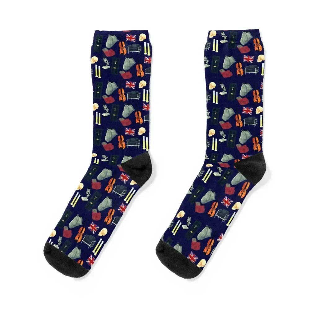 221B Baker Street version 2 Socks kawaii valentine gift ideas gym compression Women's Socks Men's