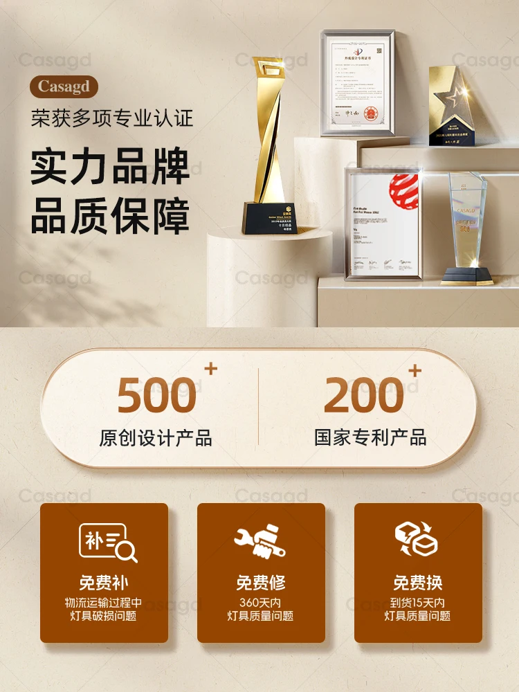 مصباح معلق على الطراز العتيق من الراتنج الحديدي، مصباح معلق لحماية العين في المدخل، مصباح معلق بجانب السرير لغرفة النوم