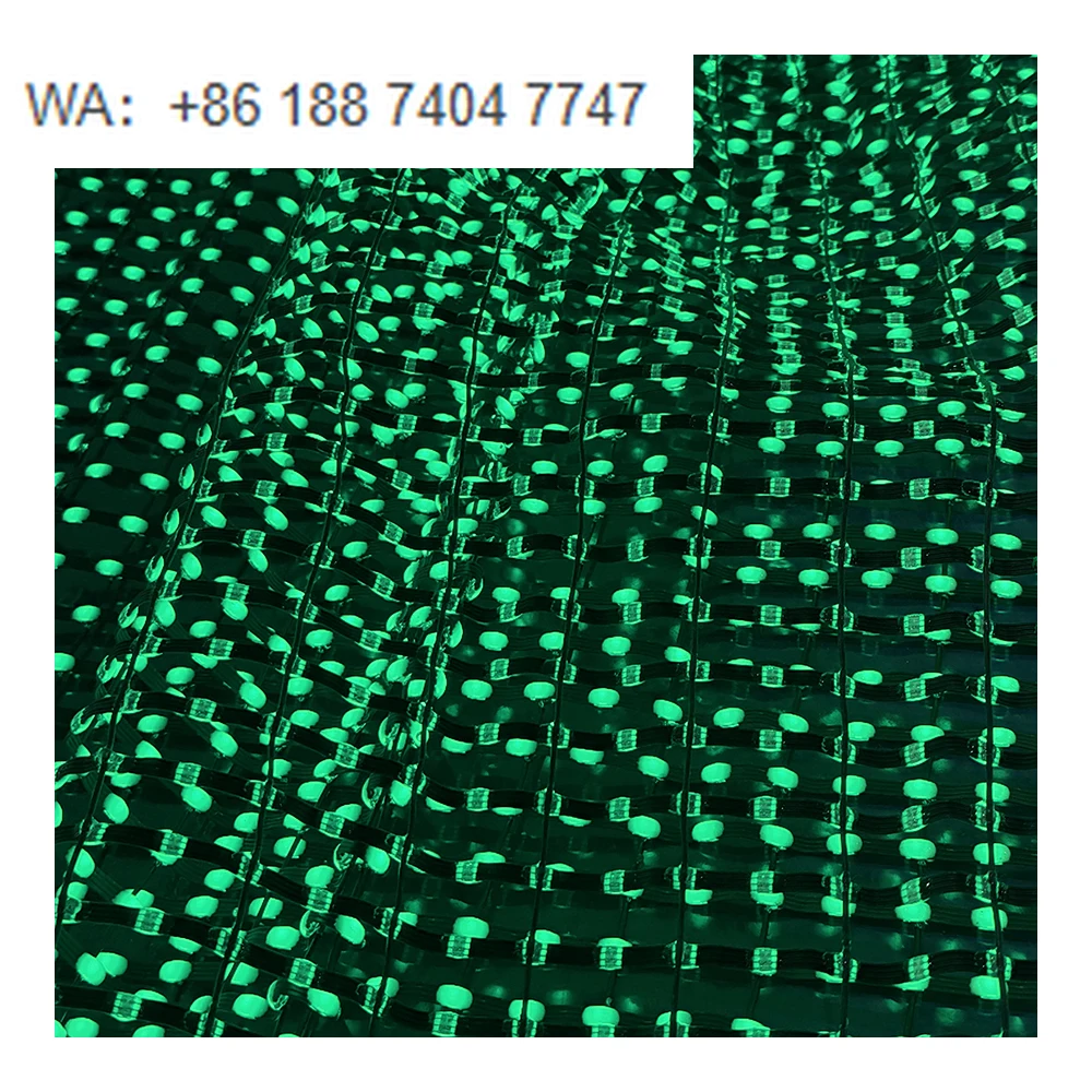 

Outdoor IP65 LED Mesh Screen Flag Exterior Wall Foldable Transparent Flexible Advertisement Show Rolling Flying LED Grid Screen