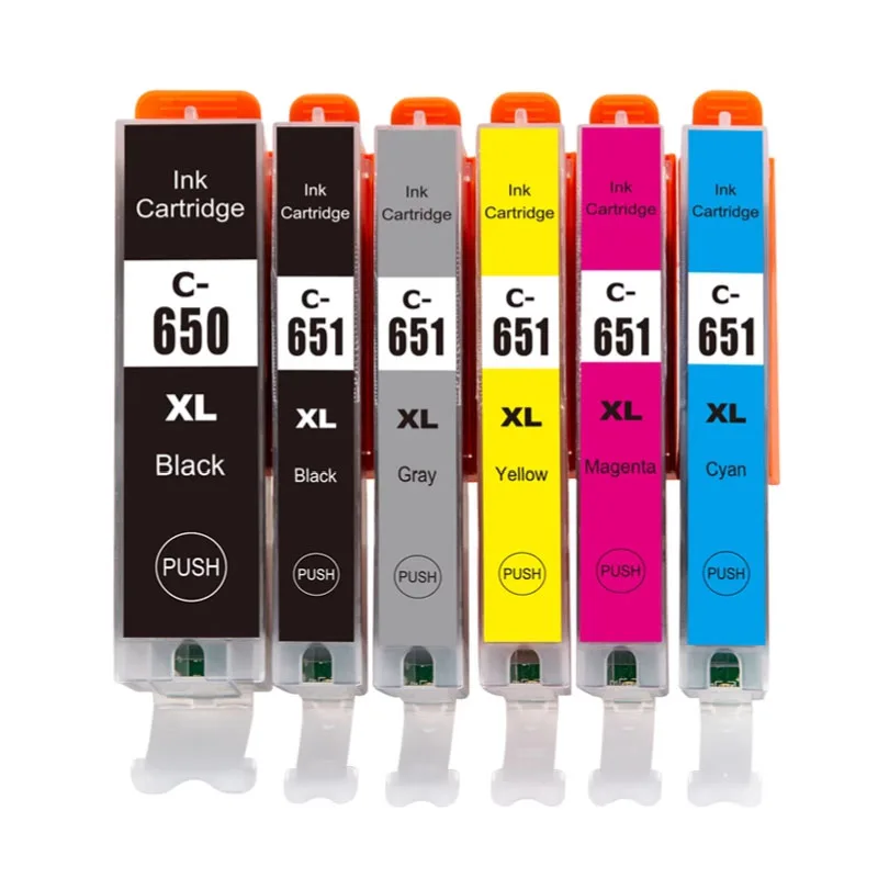 

Ink cartridge suitable for Canon PGI-650 CLI-651 ink cartridge IP7260 IP8760 IX6860 MG5660 6360