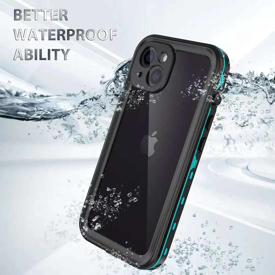 Redpepper 360 Fully Sealed Underwater Protective Cover For Iphone 13 Pro Max Mini Waterproof Case Shockproof Diving Swimming