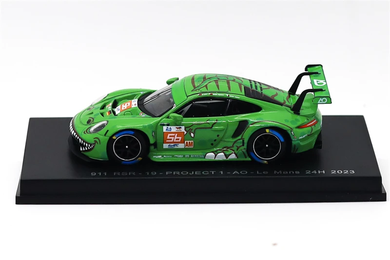 Модели автомобилей Spark 1:64 RSR-19 №56 PROJECT1-AO 24H 2023 / Petronas W14 E Performance №44 Team 2023, литые под давлением, подарки