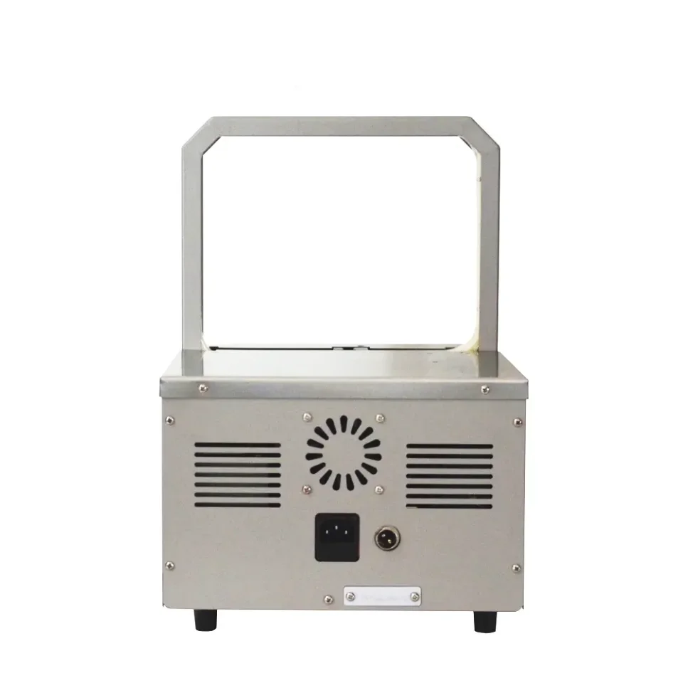 

Automatic hot melt OPP tape binding machine Supermarket vegetable quick binding machine Plastic tape packaging binding machine