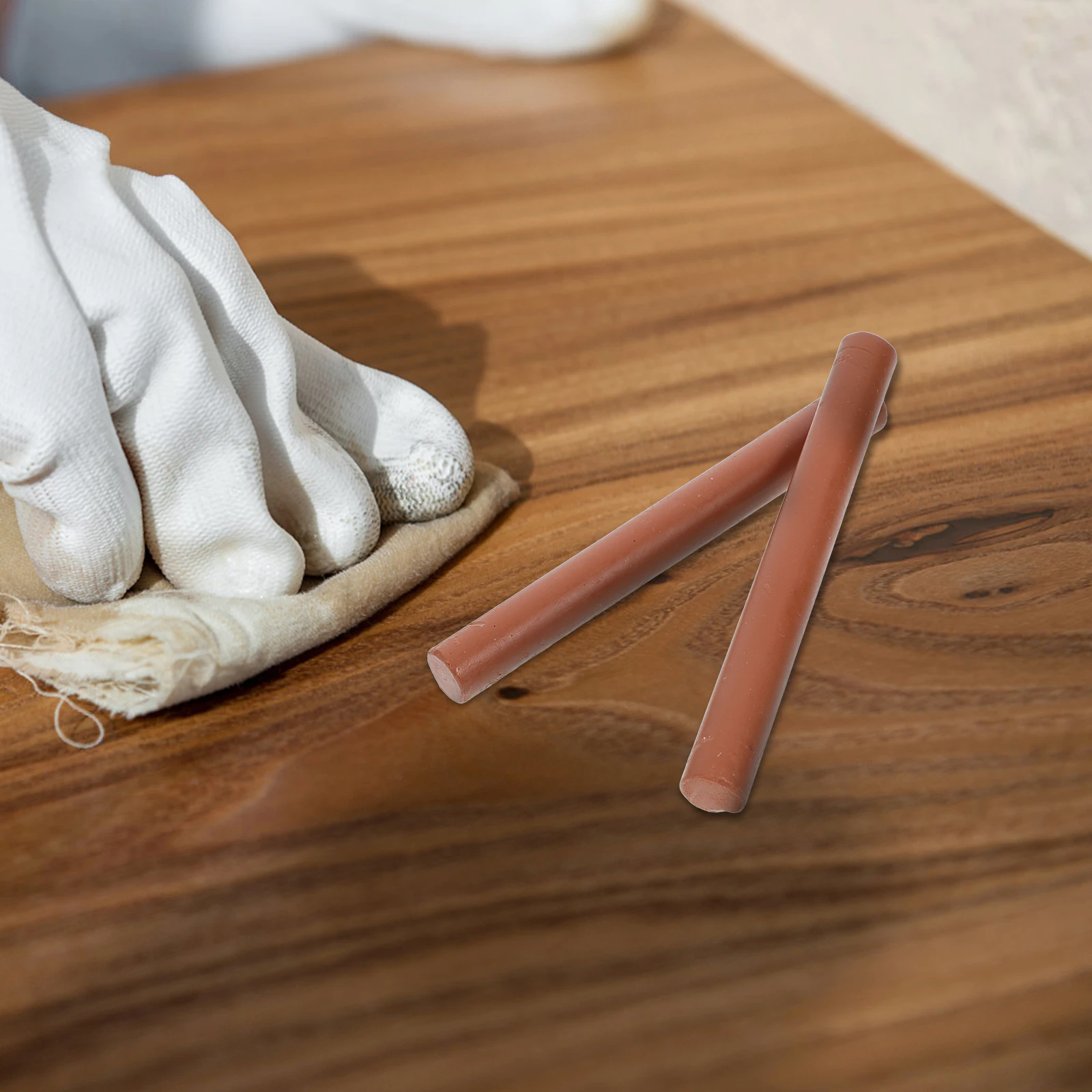 

2 Pcs Furniture Refinishing Crayons Floor Laminate Carpenters Repair Cabinet Wax Paint Pens Drawer