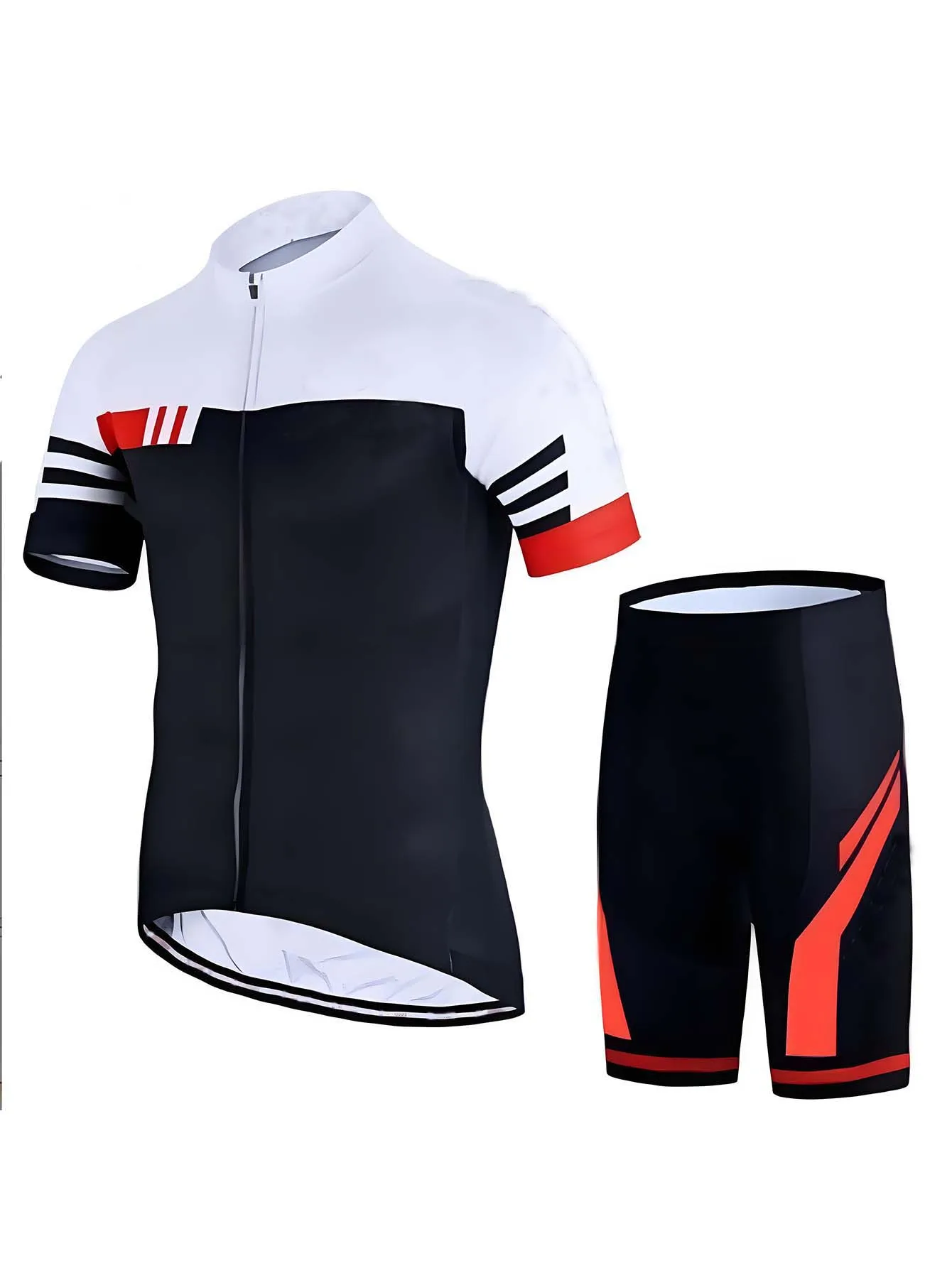 

Men's summer cycling suit set, breathable mountain bike cycling suit set