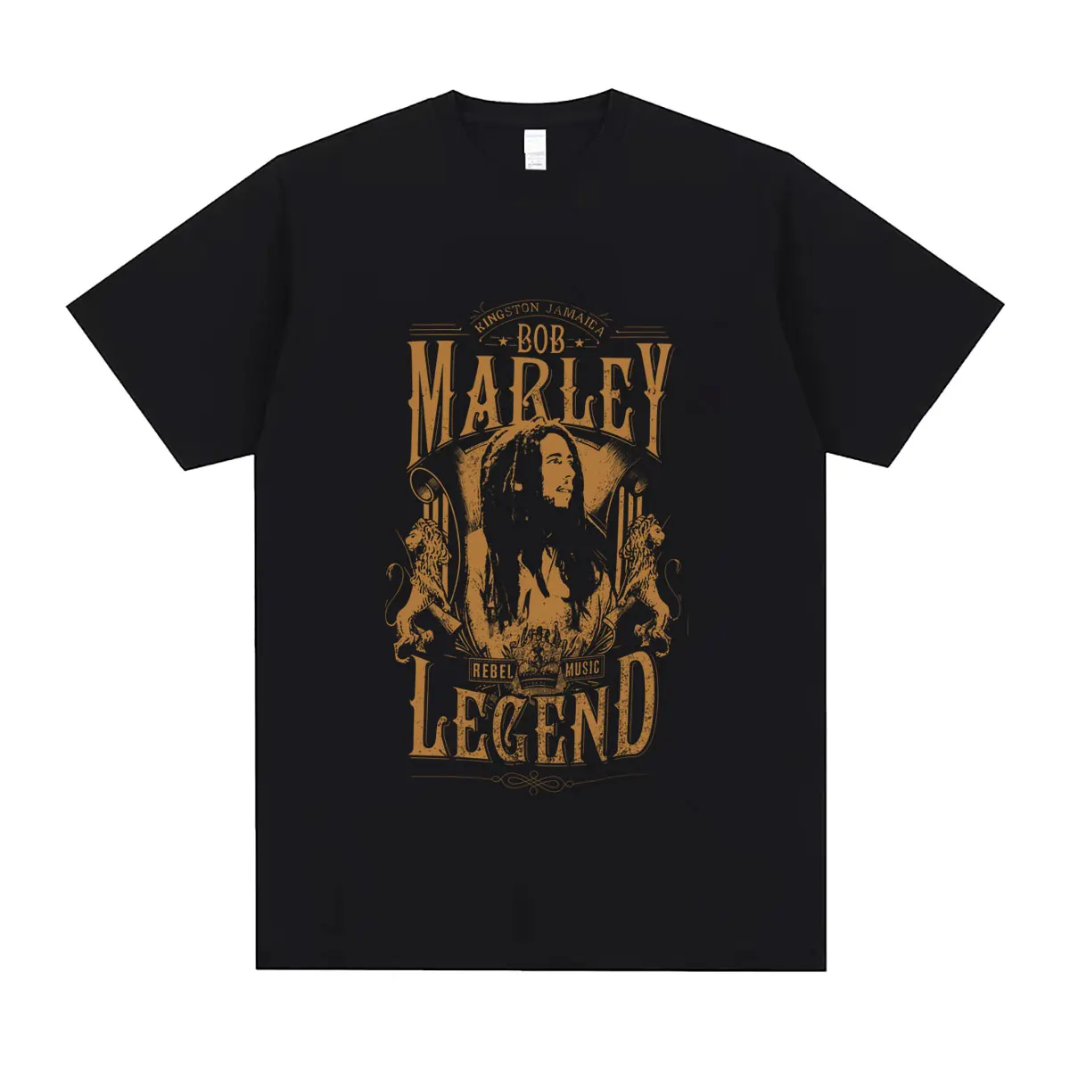 

Reggae Bob Marley Graphic Print T-shirt Summer Men Women Gothic Rock Retro T Shirts Men's 90s Punk Oversized Tshirt Streetwear