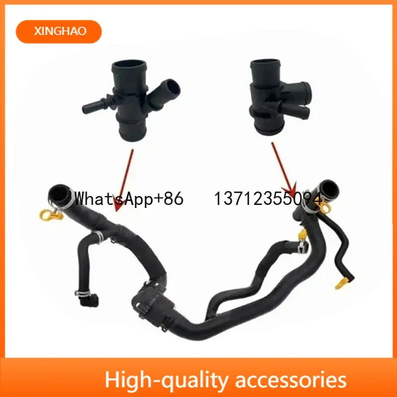 LR025969 Car Top Thermostat Housing Water Pipe Connector for Land Rover Range Rover Sport 2010-2013 Discovery 4 2010-2016
