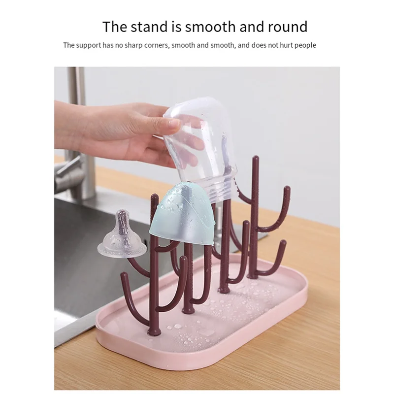 Rak Pengering Botol A20F-Rak Pengering Botol Bayi Rak Pengering Pembersih Botol Bayi Rak Pengering Penyimpanan