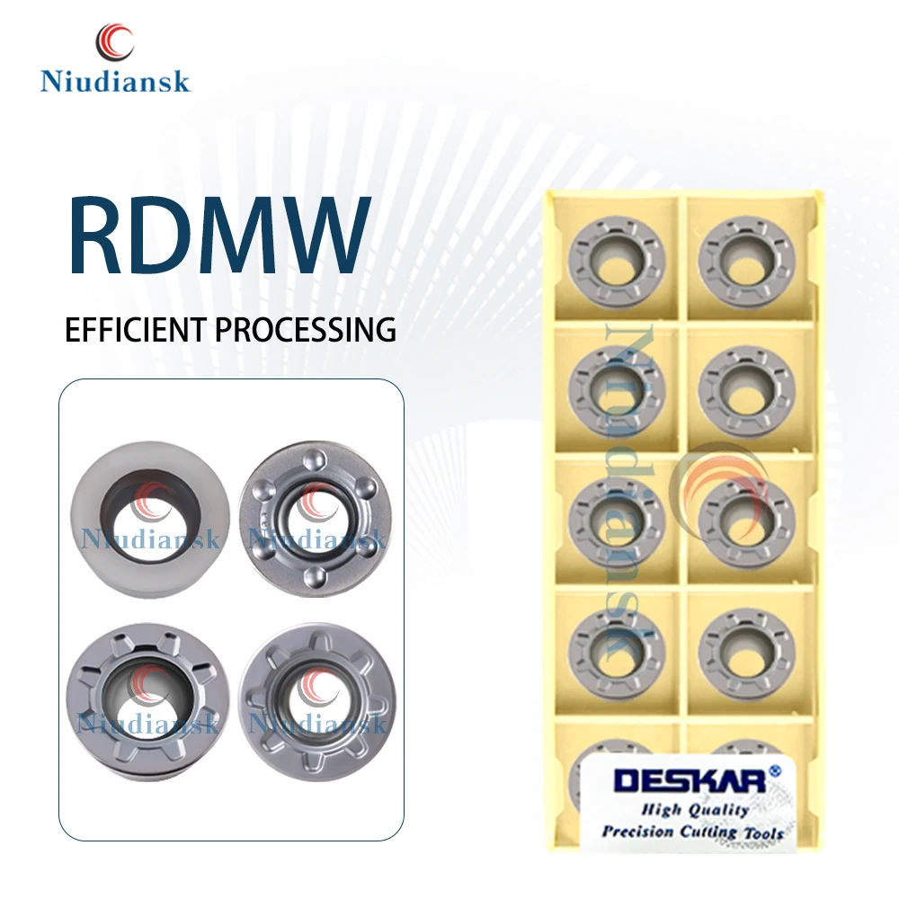

RDMW10T3MO-TT 1204MOT-PM 1605MOT-PM RDMT1204MO-MQ 1204MO-DQ LF6018 CNC Milling Cutters Stainless Steel Lathe Cutting Tools Part