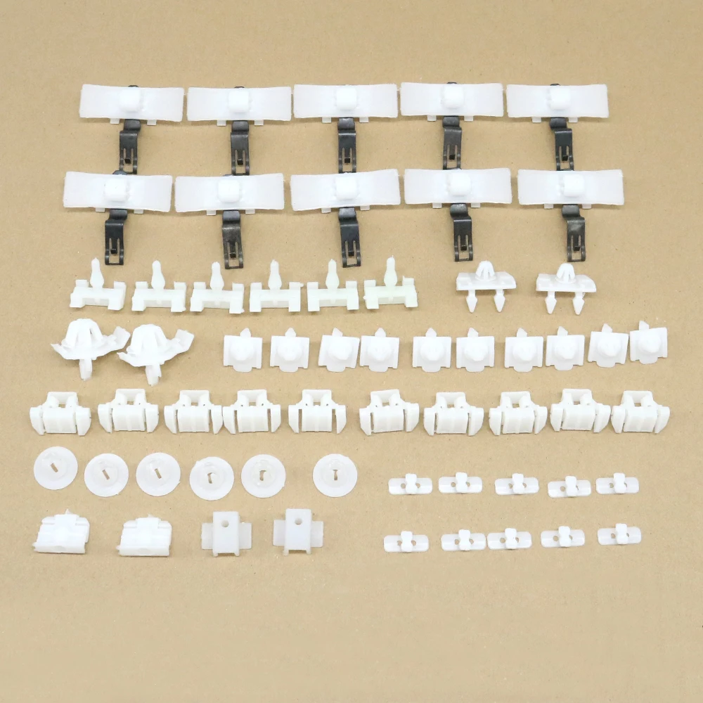 

For Mercedes Benz E-Class W124 S124 1989-1996 Car Body Side Lower Decor Planking Sacco Moulding Trim Fastener Retainer Clips