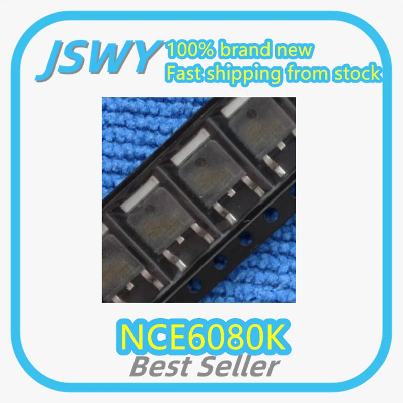 

(10/50pcs) NCE6080K NCE6080 TO-252-2 MOS field effect transistor chip Original stock Brand new Fast shipping Genuine