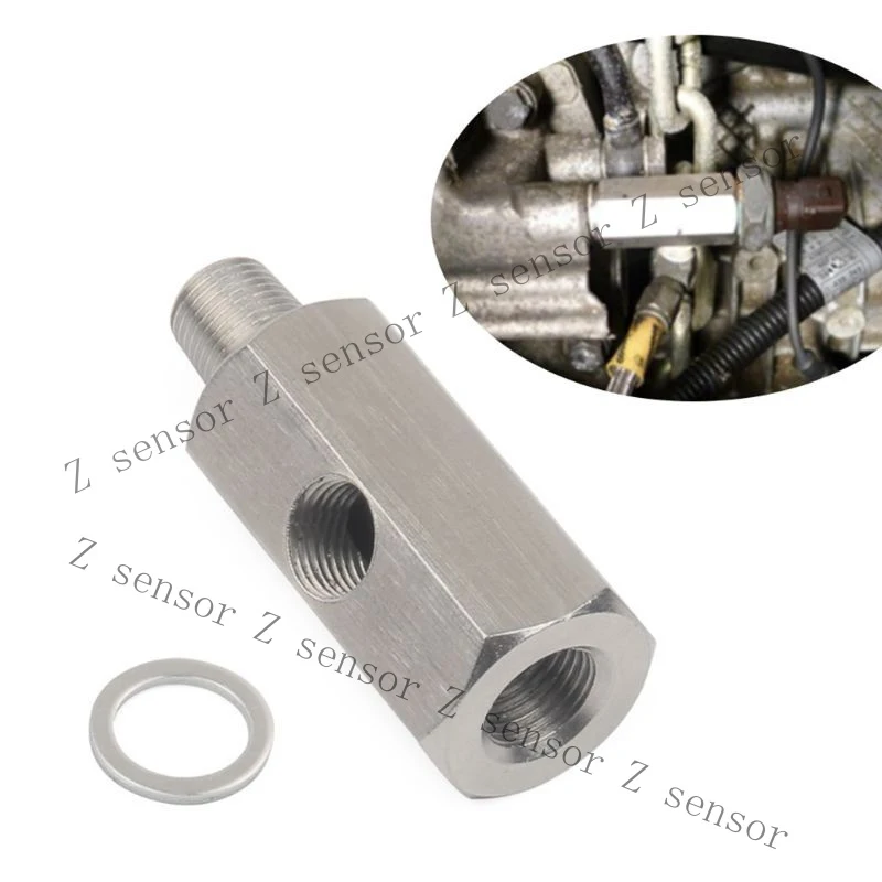 Z+ 1Pcs Oil Pressure Sensor Tee 1/8