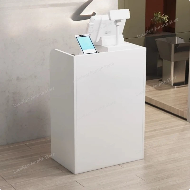 

Роскошная стойка ресепшн для салона красоты, современный прилавок для входа, стол для кассира, стойка для магазина