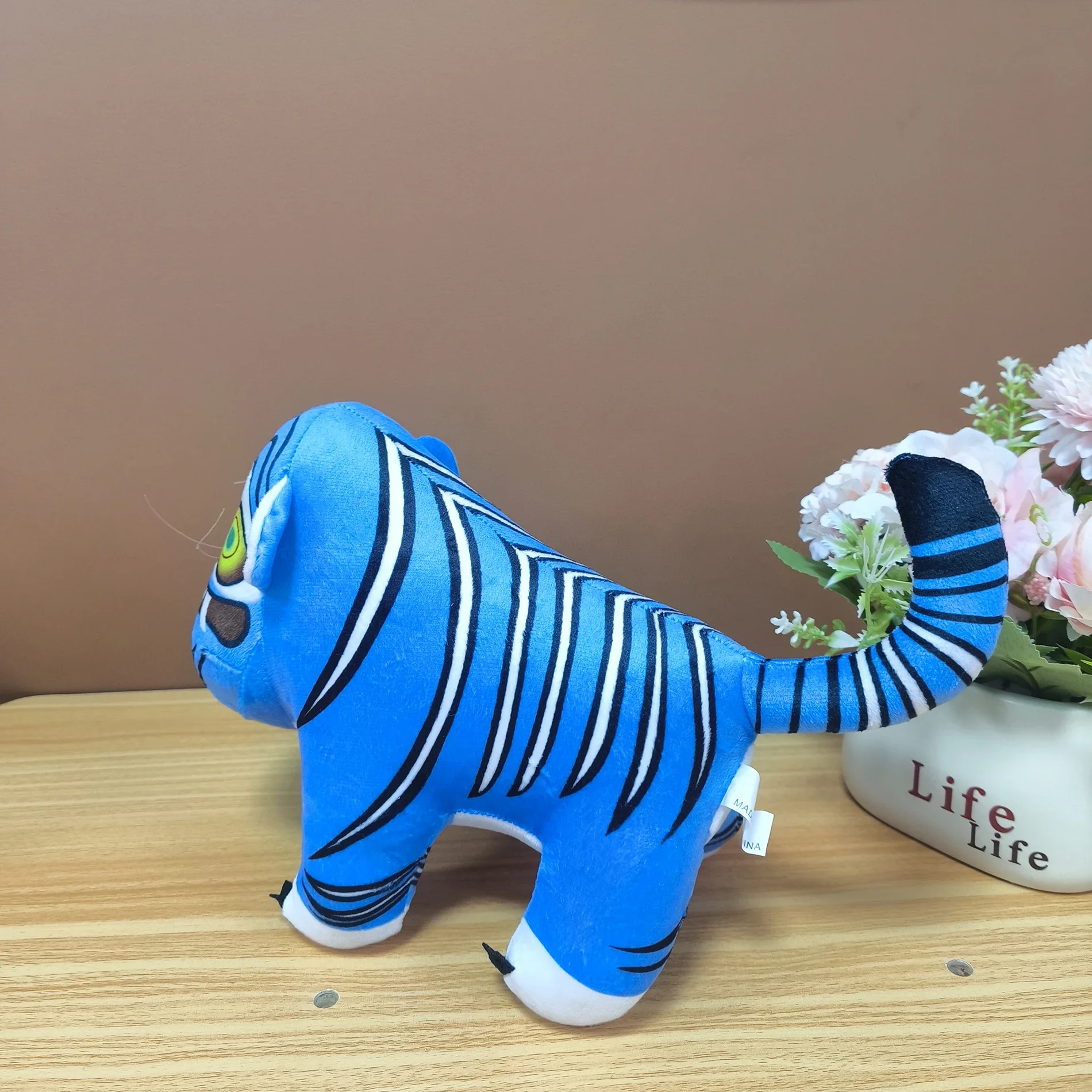 Beliebtes Devil Hunter Tiger Plüschtier K-Pop Zubehör Spielzeug Tiger Plüschpuppe Devil Hunter Weihnachten Halloween Geburtstagsgeschenk