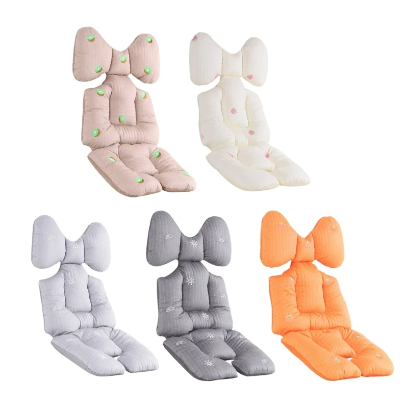 

Baby Pram Cushion Breathable Baby Stroller Cushion Pushchair Liners Baby Body Support Pad for Newborn