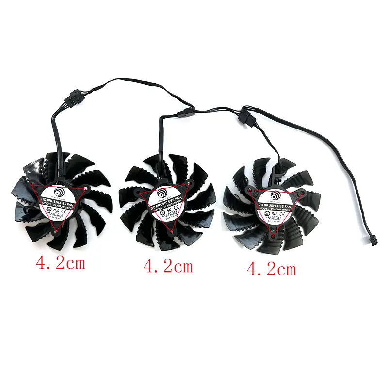 82MM nuevo para GIGABYTE Radeon RX6800 6800XT 6900XT GAMING OC ventilador de repuesto para tarjeta gráfica PLA09215S12H