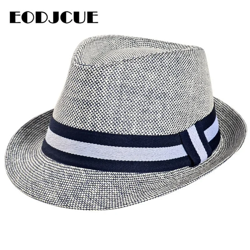 2019 England Retro Fedoras Top Jazz Hat Men Women Spring Summer Casual Hats Cap Classic Sun Hat Beach Panama Hat