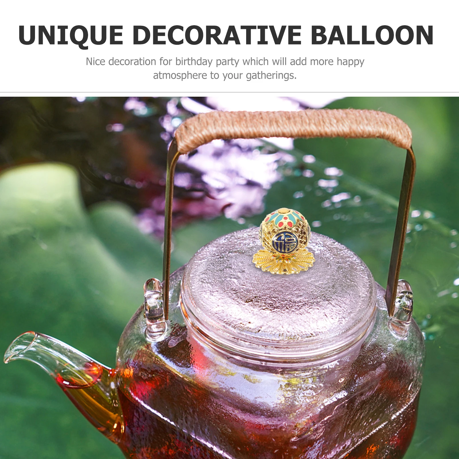 

1pcs Tea Kettle Cover Knob Metal Retro Handle Heat Insulation Anti-Scalding Replacement Diy Kettle Lid Knob Cookware Hardware