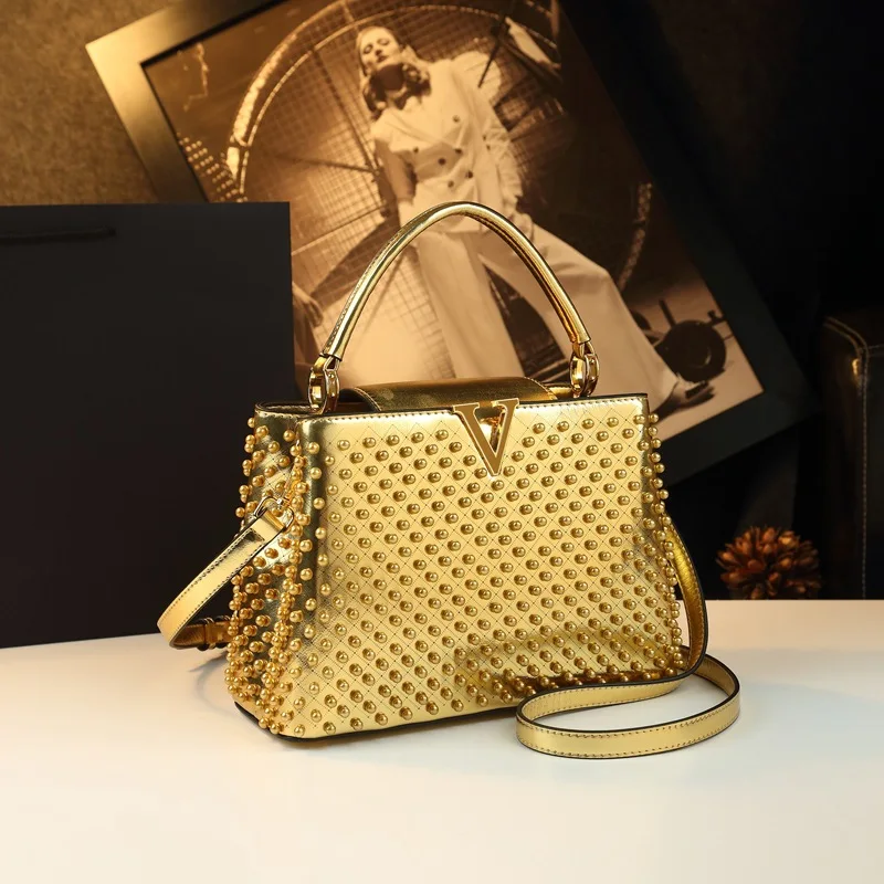 

Trendy Design Women's Messenger Bag Handbags Tote Bags Luxury Brand Large Capacity Minimalist Elegant Diaper Bags For Everyday