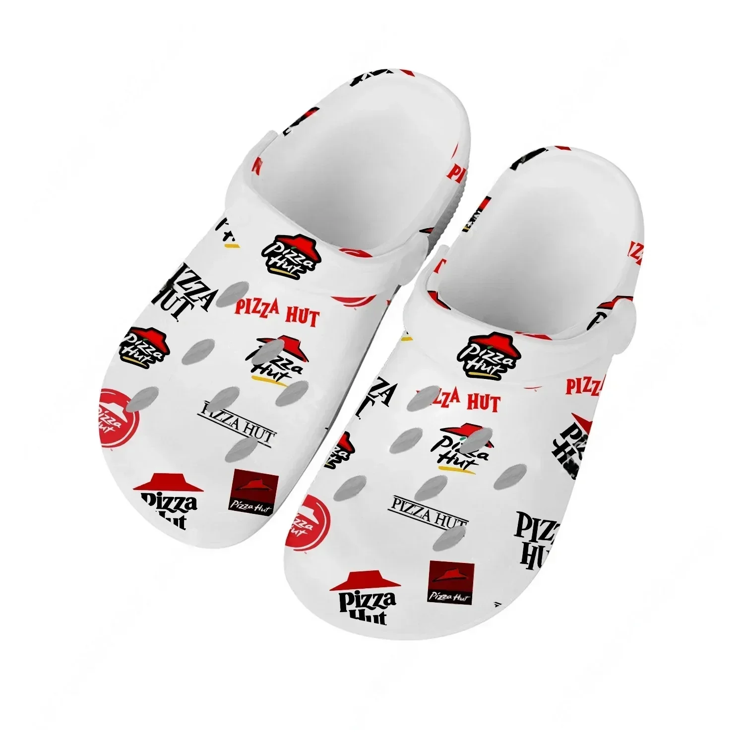 Pizza Hut Water Shoes Mens Womens Comfortable Fashion Home Garden Clogs Customizd Sandals Beach Breathable Hole Slippers