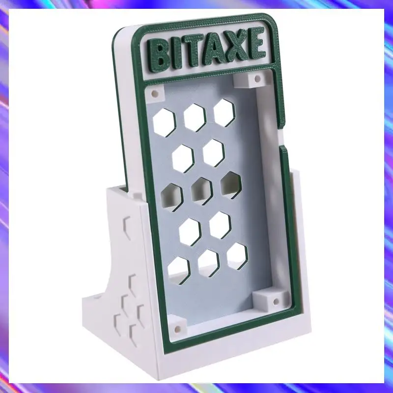 حامل طابعة ثلاثي الأبعاد ثنائي اللون لـ Bitaxe Gamma 601 Bitaxe Supra 401 حامل تعدين لحامل Bitaxe Gamma 601