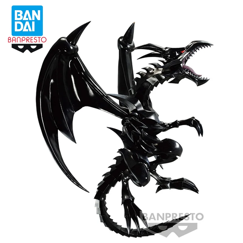 

Женская оригинальная BANDAI BANPRESTO Yu-Gi-Oh! Экшн-фигурки из ПВХ для поединка монстров с красными глазами и черным драконом