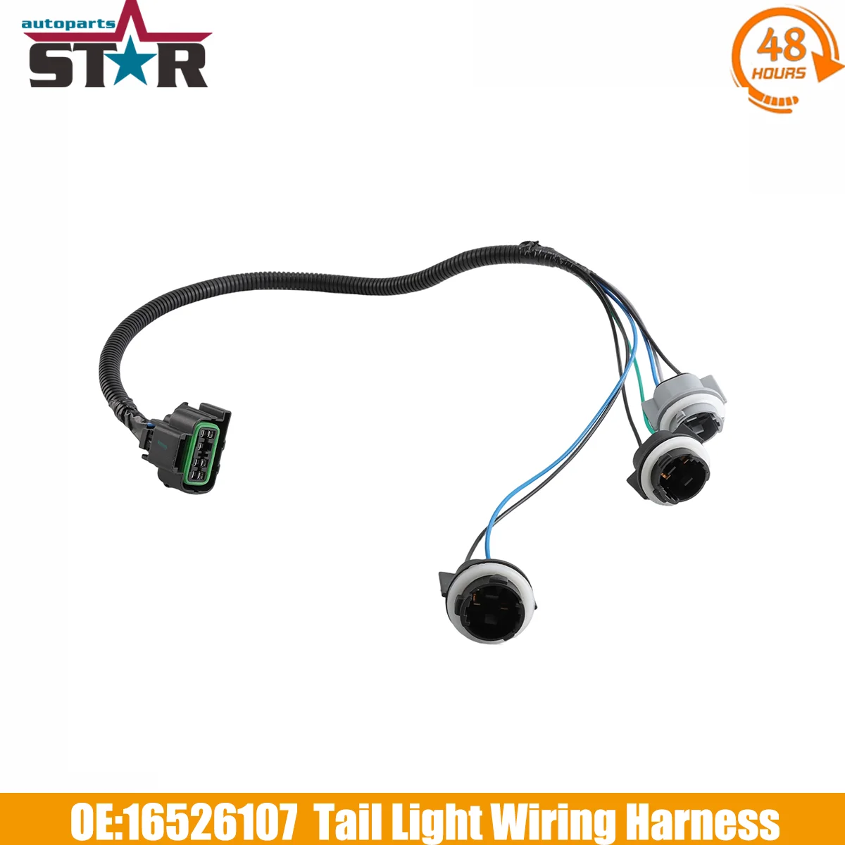 

Right Rear Lamp Harness 16526107 88986854 For Chevrolet Silverado 1500 2500 3500 For GMC Sierra 1500 1999-2005