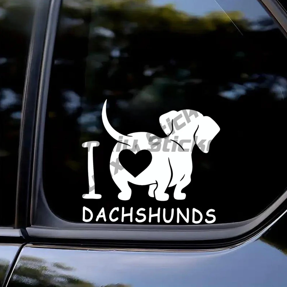 

Dachshund Waterproof Adhesive Sticker for Cars, Trucks, Motorcycles, Laptops, Windows, Glass, Walls - Indoor &Outdoor