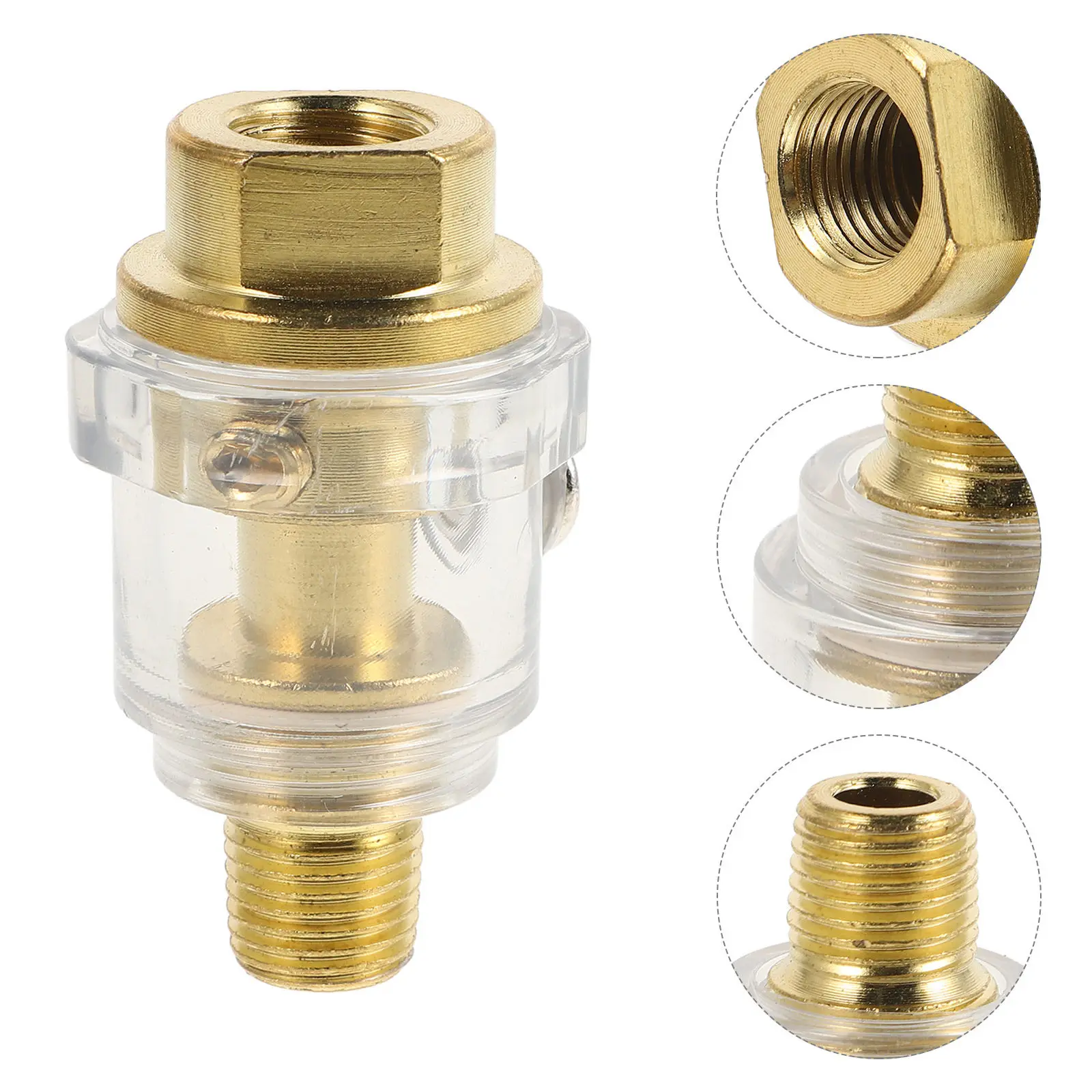 

Grease Oil Air Tube Lubricator Compressor Separator Automatic Tool Oiler Inline