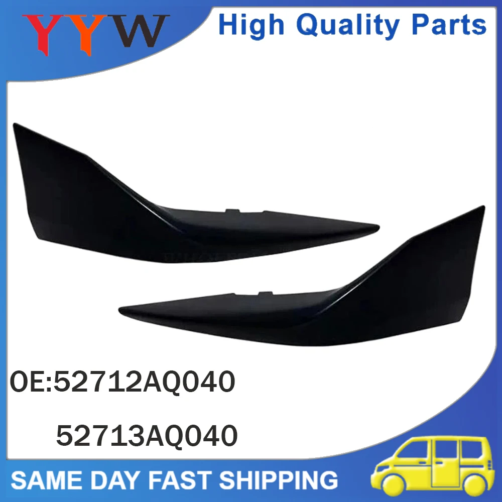 

1Pair Car Front Bumper Covering Angle Lower Spoiler Fron Angle Fender Left Right Side Trim Molding For Toyota Camry SE 2024 2025