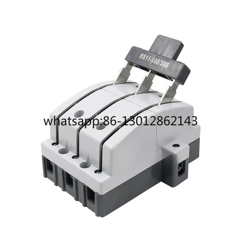

Double cast 38 knife bi-directional HS11 dual power supply 100A switching 48 conversion 200A inverted F knife switch 400