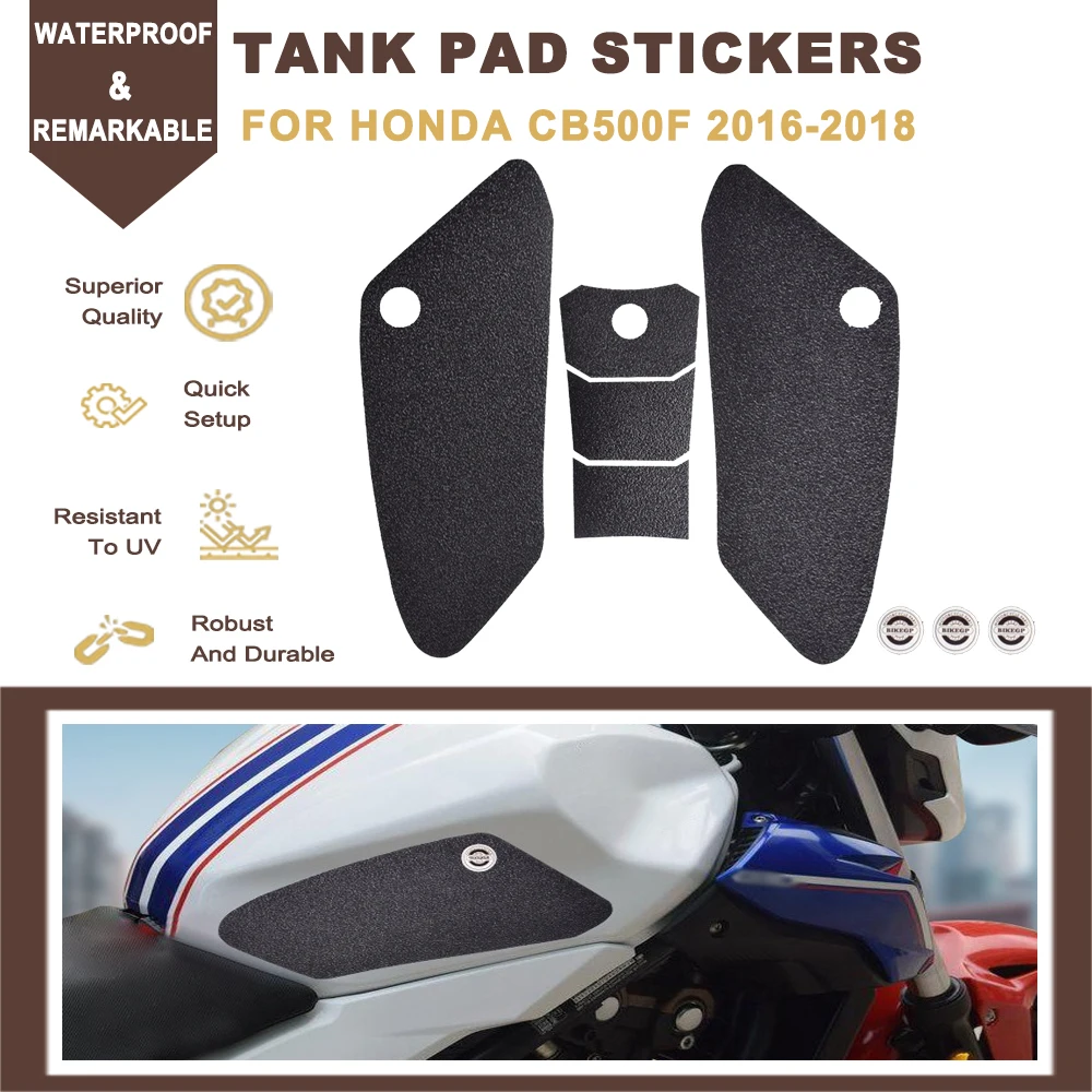 

Motorcycle Tank Side Pad Stickers Fuel Gas Knee Grip Decals Non Slip Sticker For Honda CB500F CB 500F CB500 F 2016 2017 2018