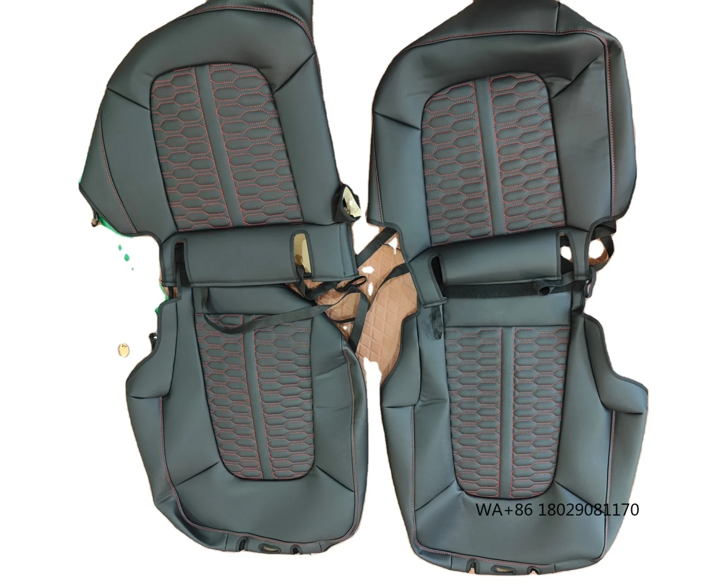 

Custom Car Seat Cover Any Color Modeling logo Nappa Leather Form Factory for